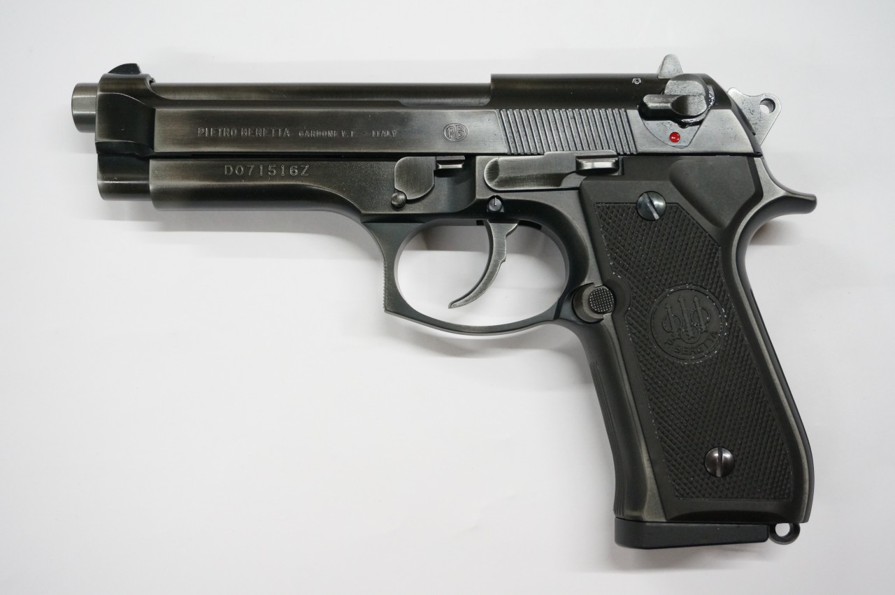 画像_ベレッタ M92FS（ダイハードタイプ） バトルダメージ01