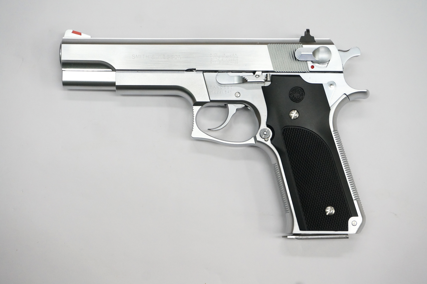 格安再入荷絶版品 MGC Smith&Wesson S&W M645 ガスガン スミスアンドウェッソン ビンテージトイ 昭和レトロ ( M459 M559 M659 M445 M759 系 ) R6746 ガスガン