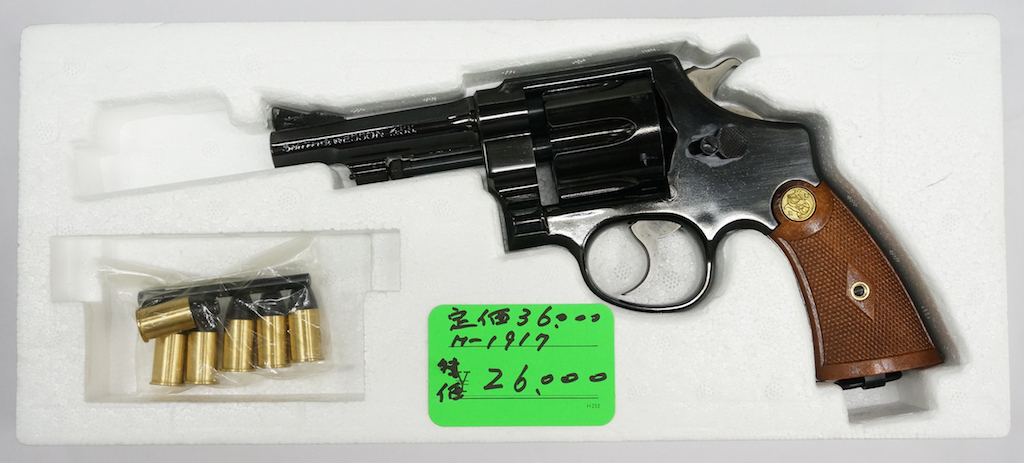 画像_S&W M1917 4in スチールフィニッシュ　新品01